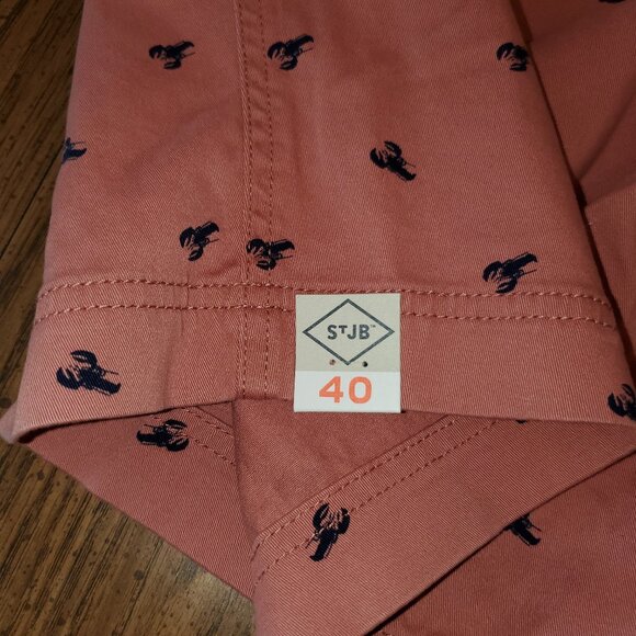 BNWT St. John's Bay Men's Washed Lobster Power Stretch Waistband Size 40 - Picture 8 of 10